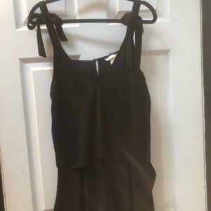 Black Shoulder Tie H&M Romper!